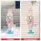 Glitzhome® 36" Metal Christmas Pink Nutcracker Yard Stake